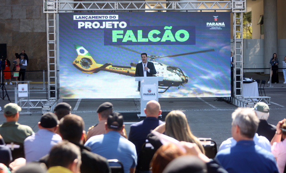 Projeto Falcão reforça policiamento do Paraná com helicópteros superequipados