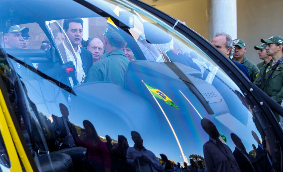 Projeto Falcão reforça policiamento do Paraná com helicópteros superequipados