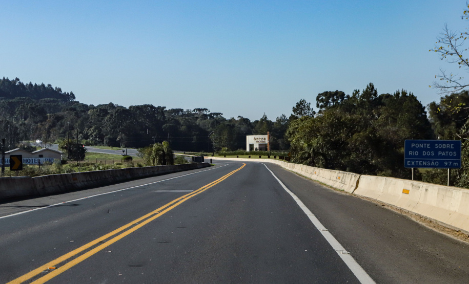 Lote 1 prevê duplicação e 21 viadutos e passarelas entre Ponta Grossa e Prudentópolis