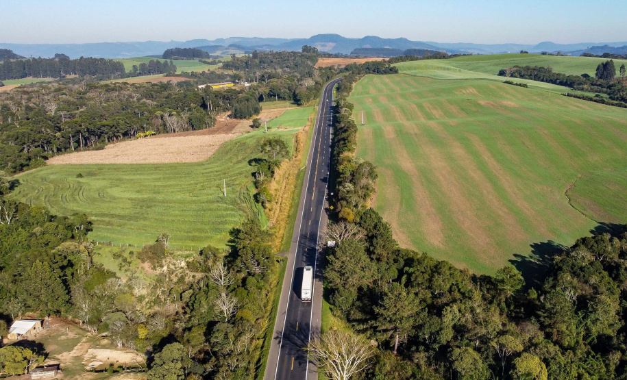 Lote 1 da nova concessão terá 156 km de duplicação na BR-277, entre Curitiba e Prudentópolis. BR-277 com BR-373.