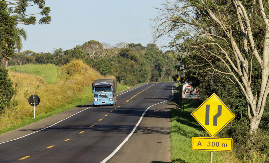 Lote 1 da nova concessão terá 156 km de duplicação na BR-277, entre Curitiba e Prudentópolis. BR-277 com BR-373.