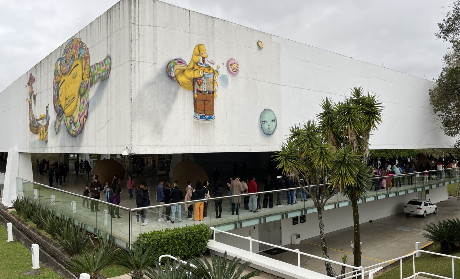 MON registra recorde de visitação no mês de julho, com 47.500 pessoas