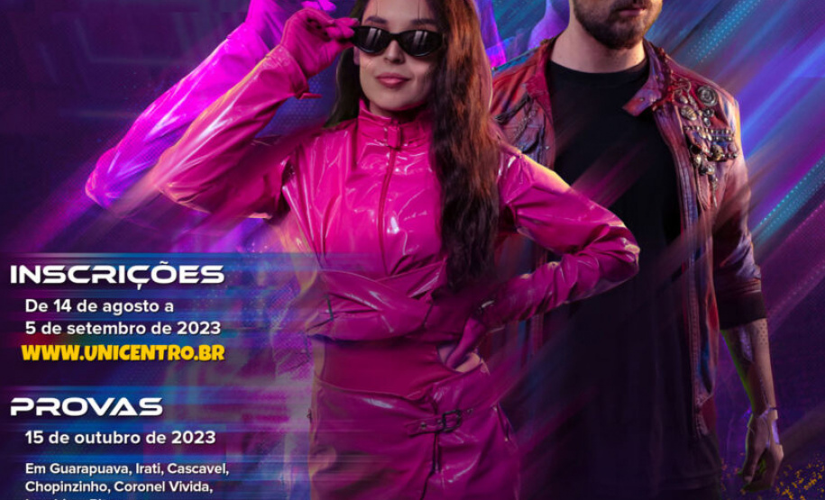 Vestibular da Unicentro oferta 1.326 vagas para 36 cursos de graduação de diferentes campos do conhecimento