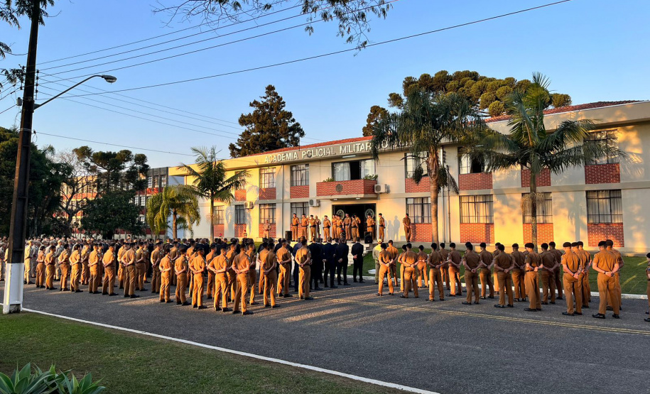 100 novos cadetes militares iniciam jornada na Academia Policial Militar do Guatupê