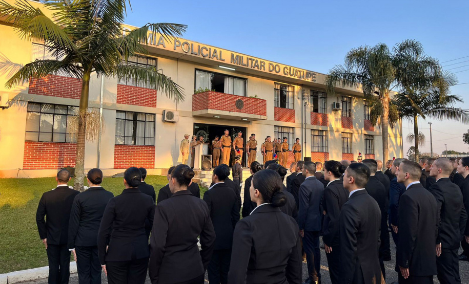 100 novos cadetes militares iniciam jornada na Academia Policial Militar do Guatupê