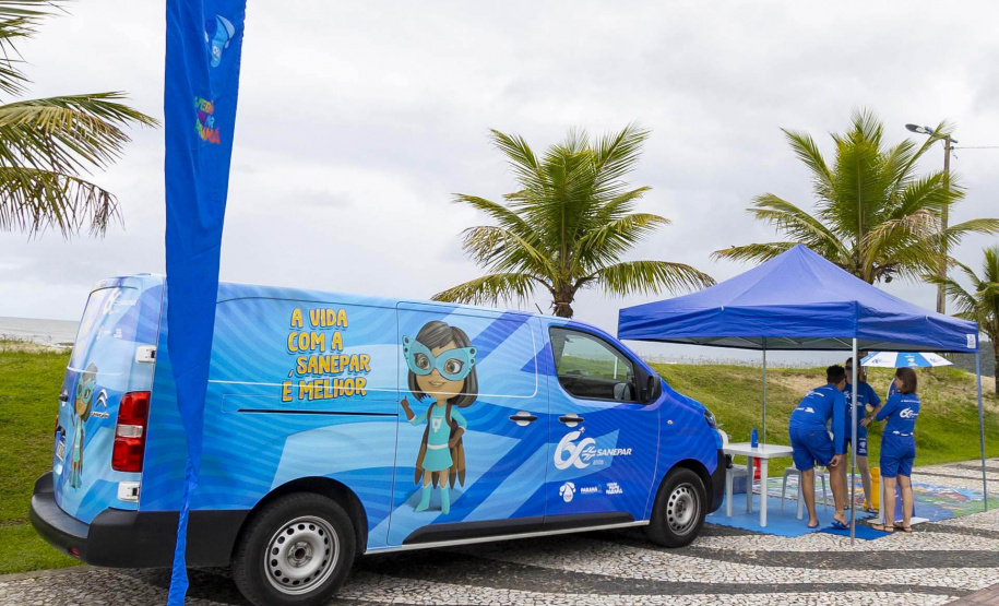 Atendimento sanepar litoral