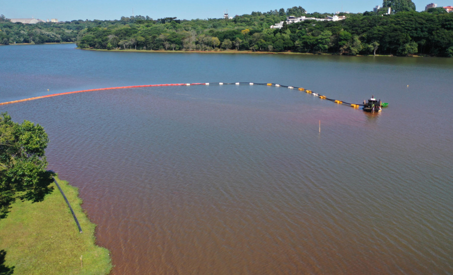 Sanepar muda ponto de dragagem no Lago Municipal de Cascavel