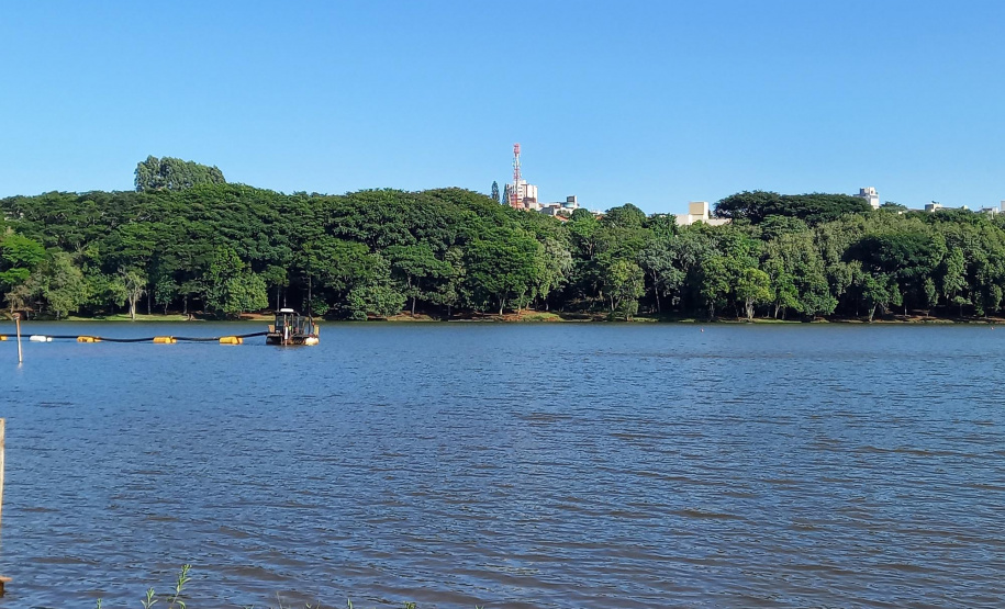Sanepar muda ponto de dragagem no Lago Municipal de Cascavel