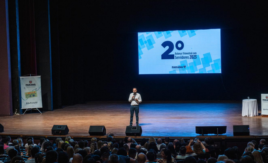 Secretário apresenta segundo balanço trimestral da Educação do Paraná em 2023