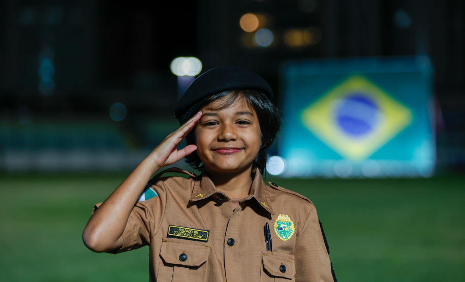 Governador Carlos Massa Ratinho Junior participa da cerimônia que marca a conclusão do treinamento dos novos policiais militares.