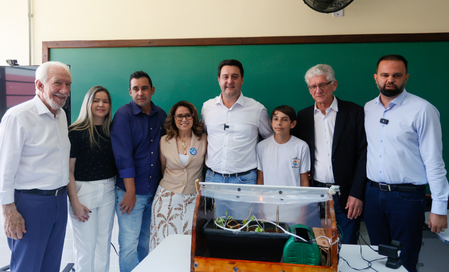 Governador entrega nova escola Maria Loiola Guimarães que tem capacidade para 900 alunos, em Ortigueira. Foto: Gabriel Rosa/AEN