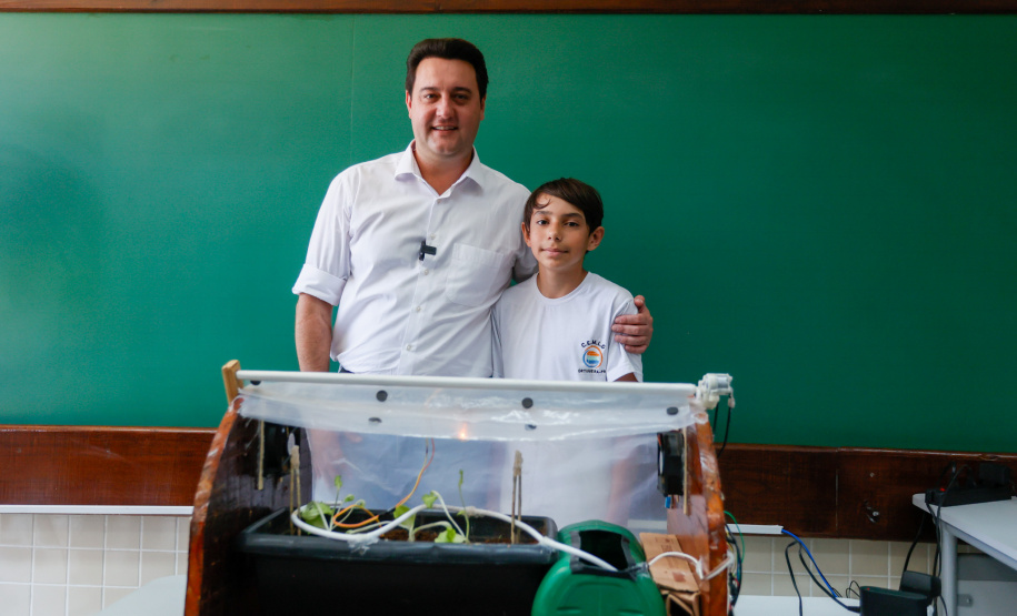 Governador entrega nova escola Maria Loiola Guimarães que tem capacidade para 900 alunos, em Ortigueira. Foto: Gabriel Rosa/AEN