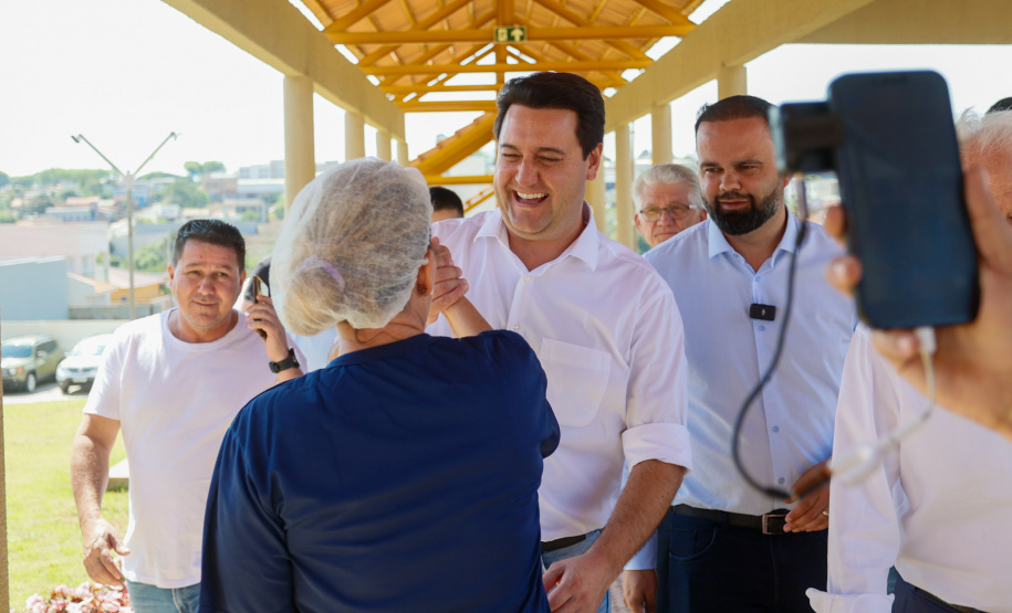 Governador entrega nova escola Maria Loiola Guimarães que tem capacidade para 900 alunos, em Ortigueira. Foto: Gabriel Rosa/AEN