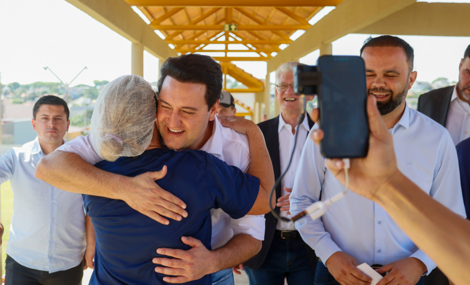 Governador entrega nova escola Maria Loiola Guimarães que tem capacidade para 900 alunos, em Ortigueira. Foto: Gabriel Rosa/AEN