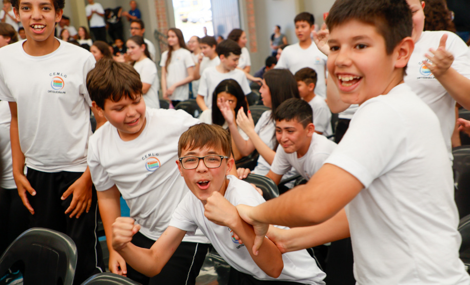 Governador entrega nova escola Maria Loiola Guimarães que tem capacidade para 900 alunos, em Ortigueira. Foto: Gabriel Rosa/AEN