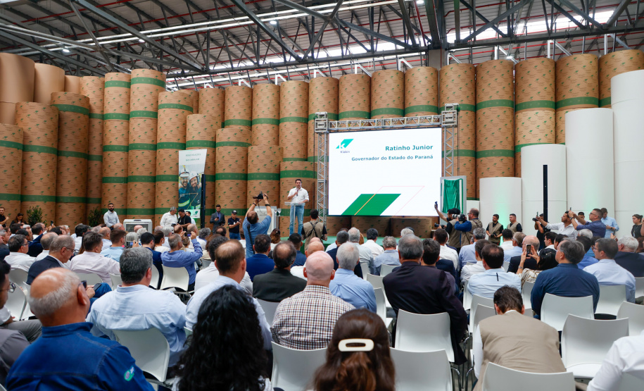 inauguração da Unidade Puma II da Klabin