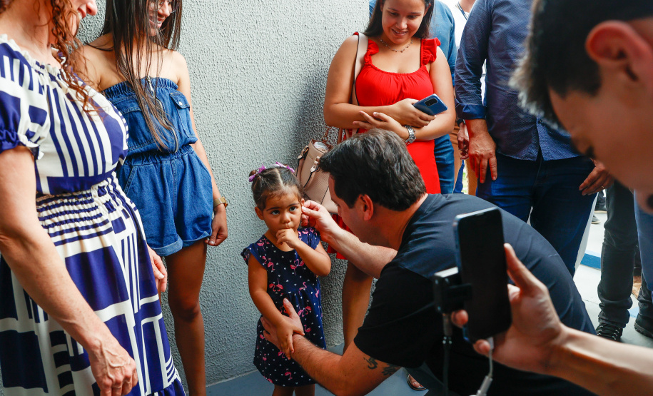 Governador Carlos Massa Ratinho Jr inaugura 240 apartamentos, dos quais 166 receberam subsídio do Governo do Estado, totalizando R$ 2,5 milhões de investimento.