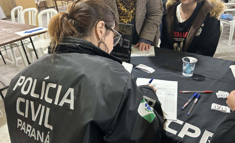 PCPR na Comunidade oferece serviços de polícia judiciária para a população de Palmeira