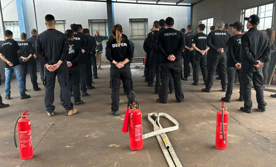 Polícia Penal capacita mais duas turmas de Brigadistas Penitenciários em Maringá