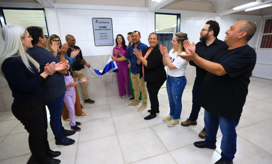 CMEI é reformado com mão de obra de apenados em Pato Branco