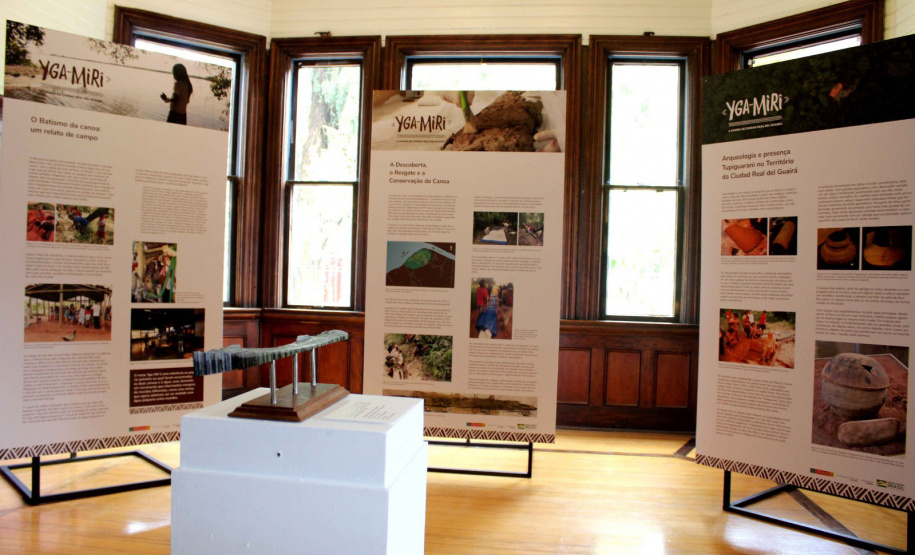 Casa Gomm abre exposição sobre canoa ancestral encontrada em sítio arqueológico