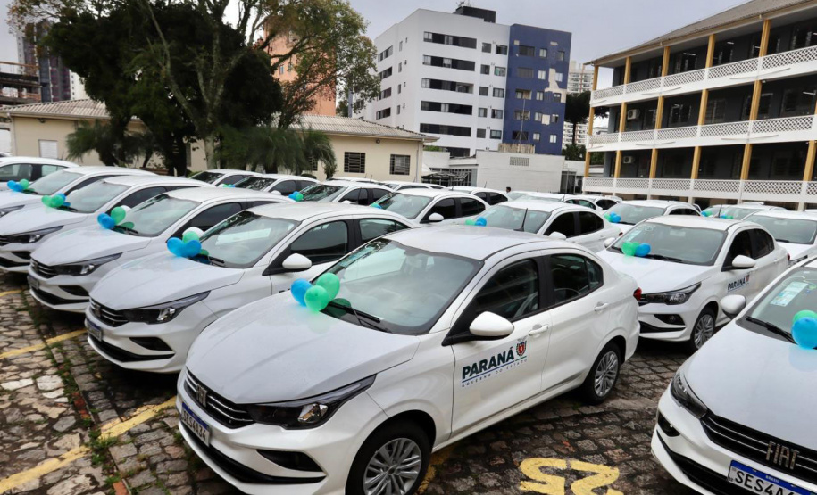 92 novos veículos vão reforçar o atendimento dos Núcleos Regionais de Educação