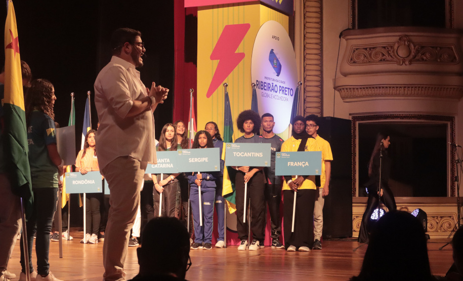 Fotos abertura jogos cob