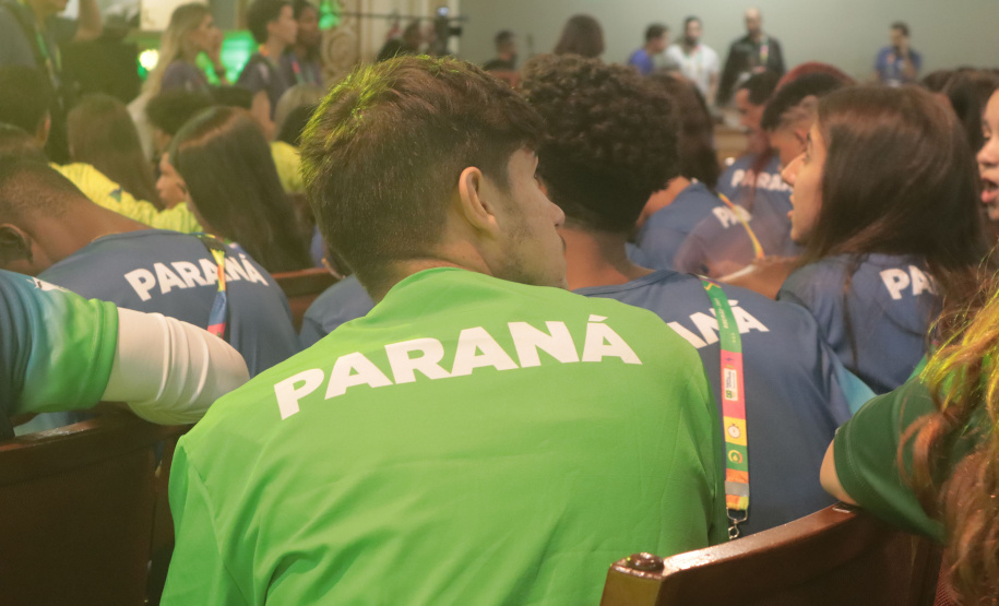 Fotos abertura jogos cob