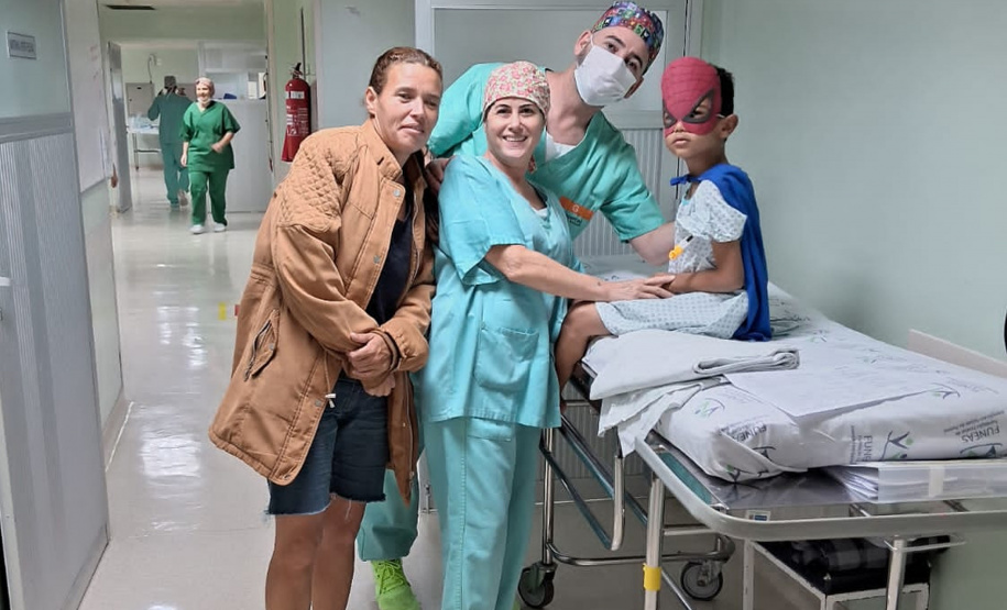 Mutirão realiza 22 cirurgias em crianças de Londrina e região