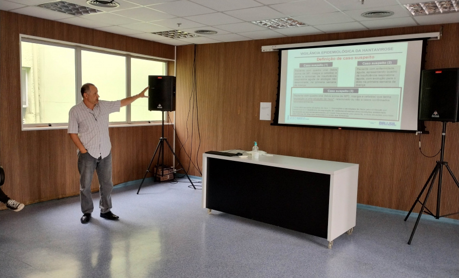 Saúde promove capacitação com foco em vigilância e assistência para casos suspeitos de hantavirose