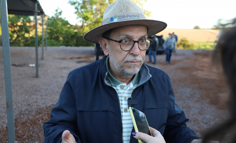 Governador Carlos Massa Ratinho Junior, participa da inauguração de mais um sistema para a produção de biogás e biometano, instalado na Granja Angst, em Toledo, no Oeste do Paraná.