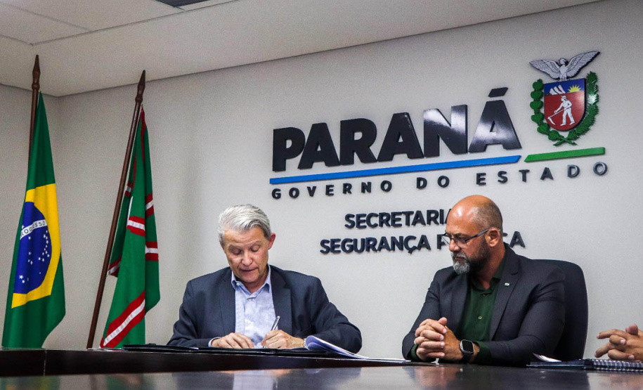 Sesp e IPARDES fecham acordo em prol da Segurança pública