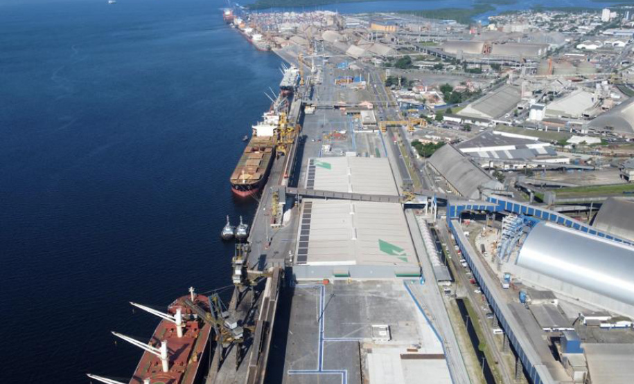 Painéis fotovoltaicos marcam sustentabilidade no Porto de Paranaguá