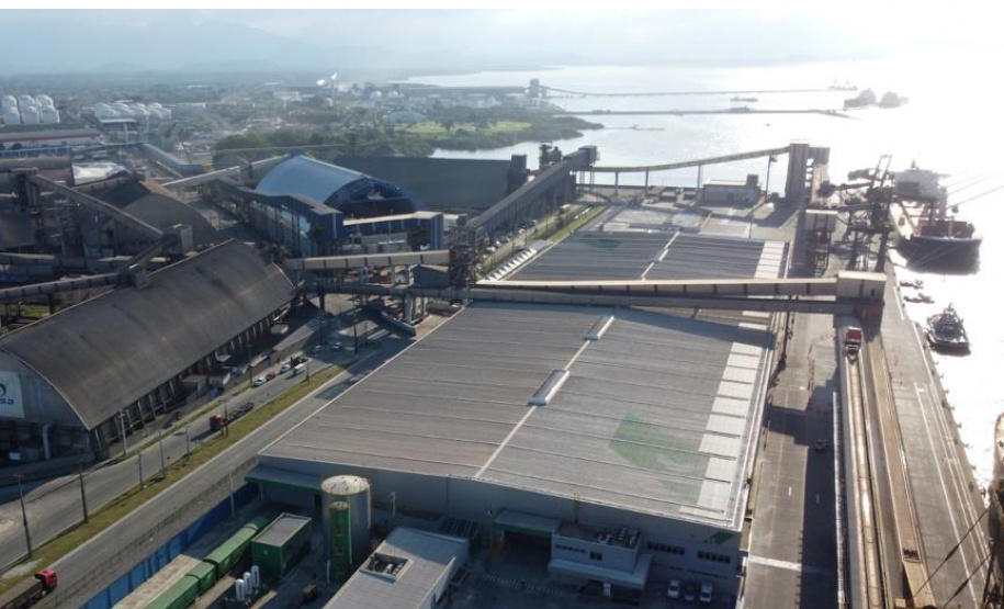 Painéis fotovoltaicos marcam sustentabilidade no Porto de Paranaguá