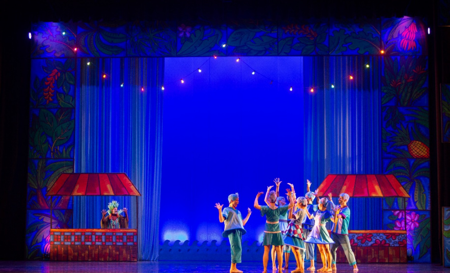 Balé Teatro Guaíra faz apresentações gratuitas do espetáculo Lendas Brasileiras em Cascavel