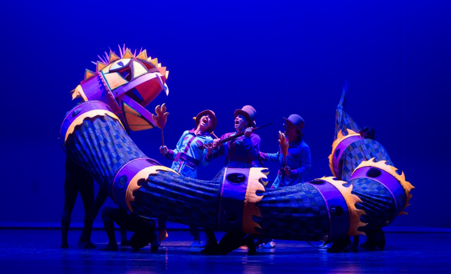 Balé Teatro Guaíra faz apresentações gratuitas do espetáculo Lendas Brasileiras em Cascavel