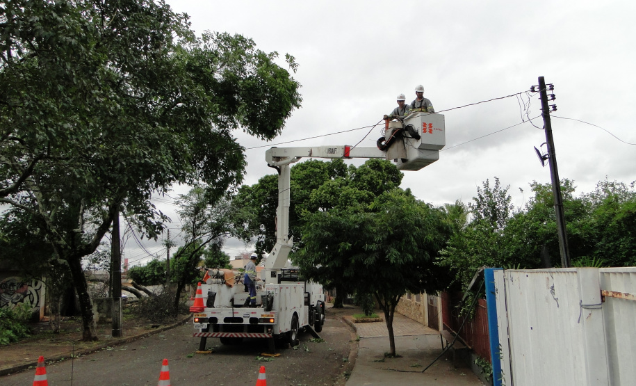 Temporais com ventos fortes afetam rede de energia com cada vez mais intensidade