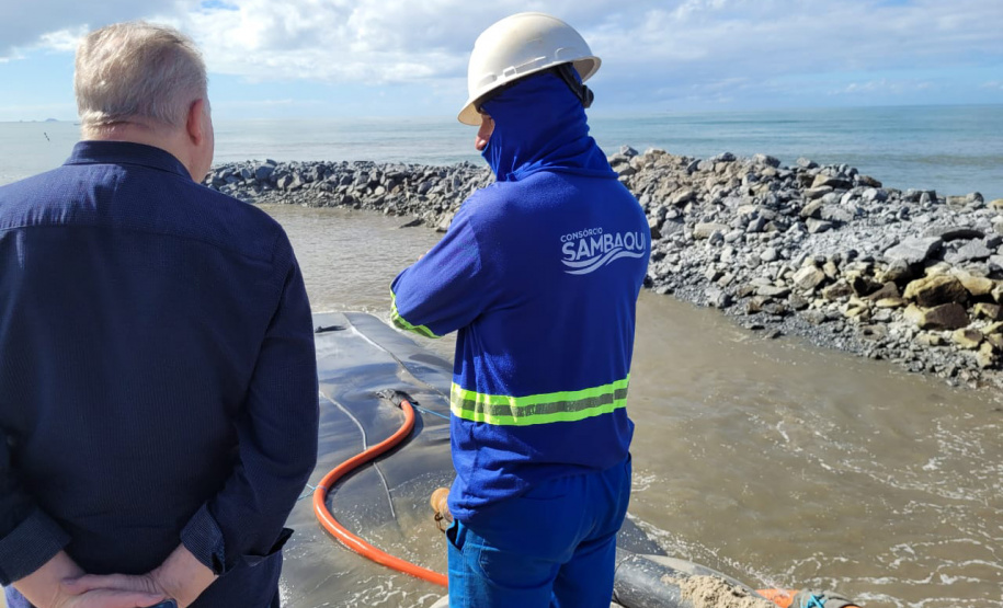 Com estruturas finalizadas, revitalização da Orla de Matinhos chega a 86% de conclusão