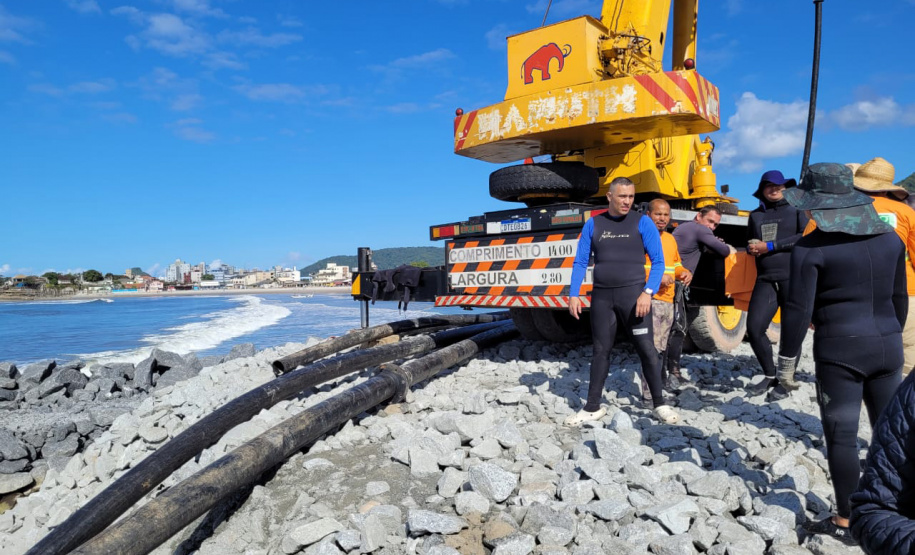 Com estruturas finalizadas, revitalização da Orla de Matinhos chega a 86% de conclusão