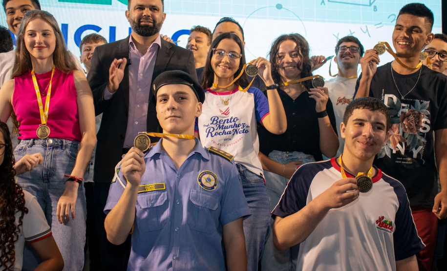 Evento em Foz do Iguaçu premia vencedores das Olimpíadas de Matemática das Escolas Estaduais do Paraná (Omap) Caixa de entrada