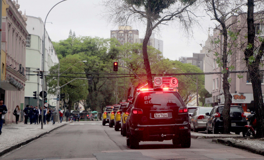 PMPR intensifica policiamento na região central de Curitiba através da CORP