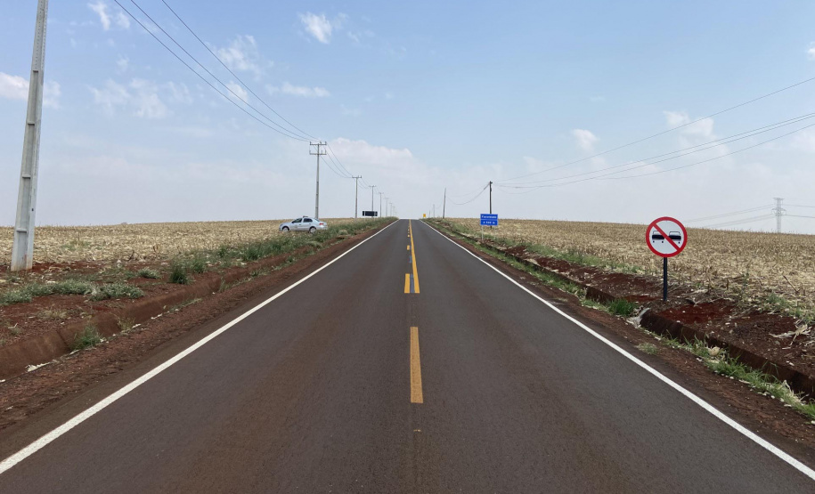 Rodovia entre Doutor Camargo e Floresta tem obras de segurança viária e recuperação de erosão