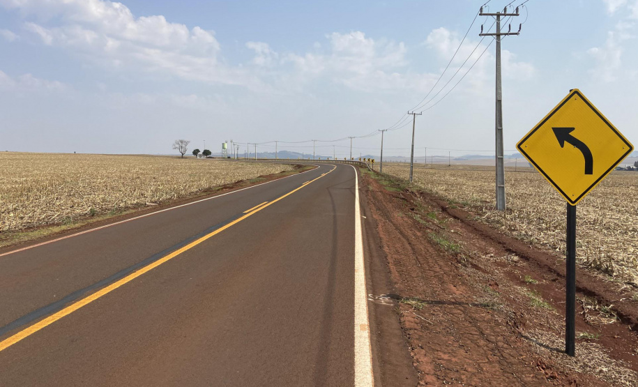 Rodovia entre Doutor Camargo e Floresta tem obras de segurança viária e recuperação de erosão