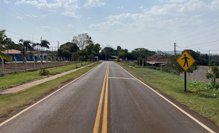 Rodovia entre Doutor Camargo e Floresta tem obras de segurança viária e recuperação de erosão