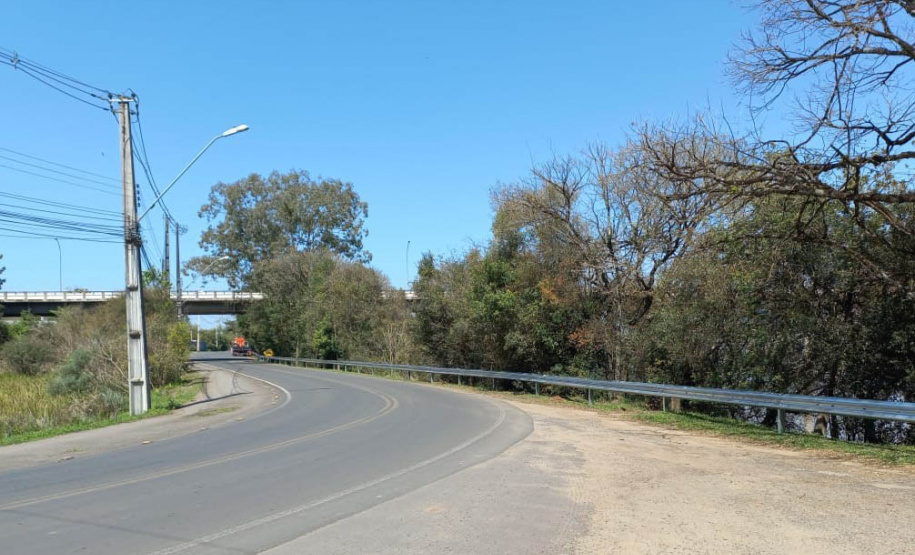 Rodovia em União da Vitória recebe reforço de segurança viária próximo ao Rio Iguaçu