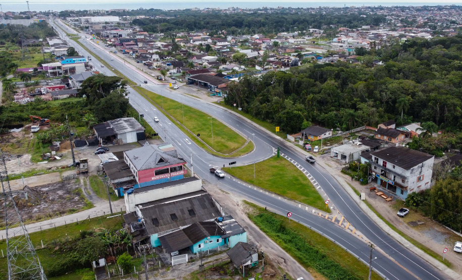Lote 2 vai duplicar 13 km da PR-407, principal acesso para Pontal do Paraná, no Litoral