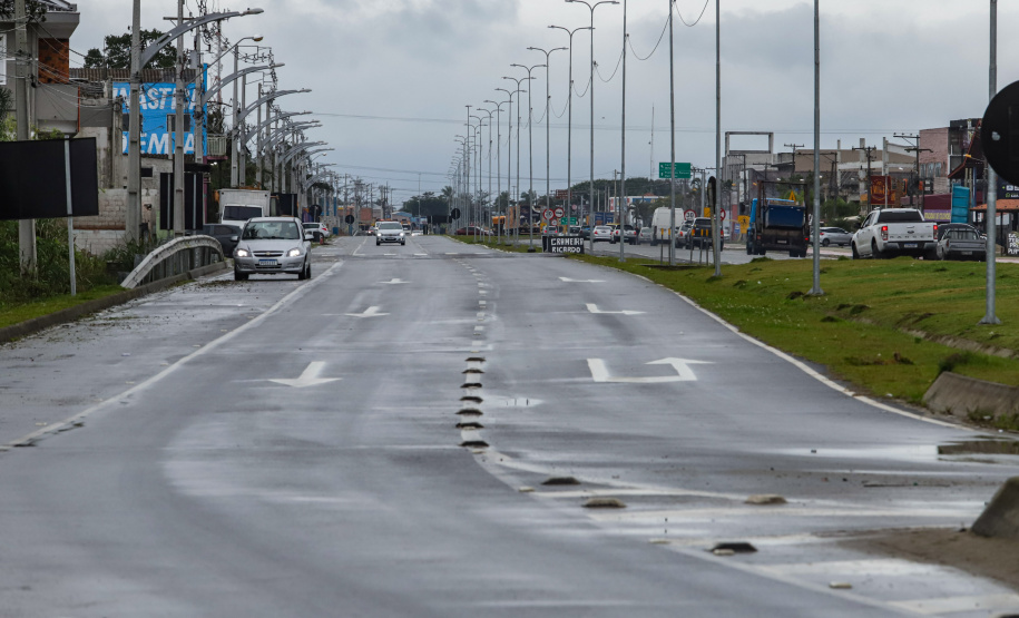 Lote 2 vai duplicar 13 km da PR-407, principal acesso para Pontal do Paraná, no Litoral