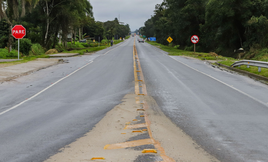 Lote 2 vai duplicar 13 km da PR-407, principal acesso para Pontal do Paraná, no Litoral
