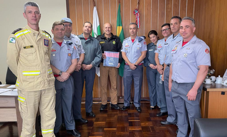 Corpo de Bombeiros do Paraná é referência para curso da Polícia Militar de São Paulo