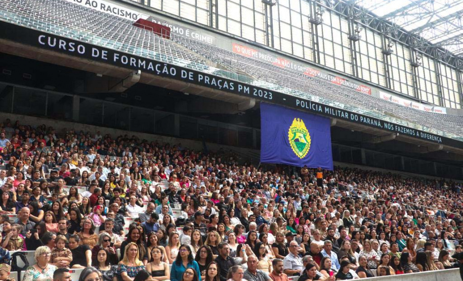 Após concurso histórico, Macrorregião de Curitiba ganha 1.452 policiais militares